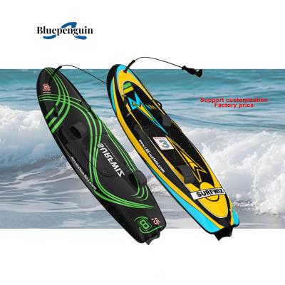 China Tabla de surf eléctrica de 110cc con velocidad máxima de 9700 r/min Negro/verde en venta