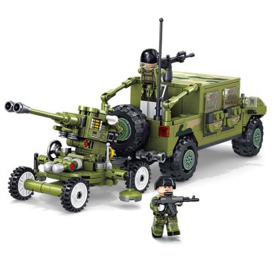 China DIY Building Brick PANLOS 636007 Armed Rescue Vehicle Bricks Kits 479pcs Hot Selling Military Vehicle Building Block Sets for sale