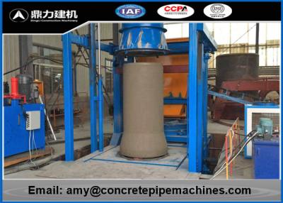 China Wet Casting Concrete Pipe Making Machine For Vertical Vibration Casting for sale