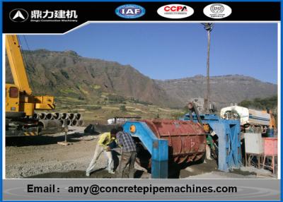 China 380V / 50HZ Concrete Tube Forming Machine For Road Culvert Project for sale