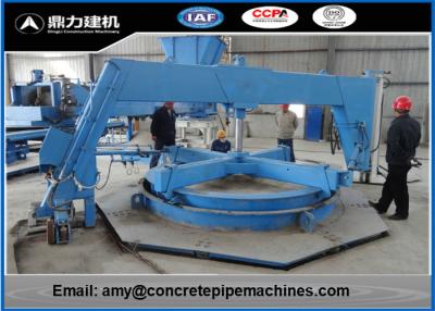 China No Slurry Concrete Pipe Making Machine , Concrete Pipe Equipment High Speed for sale