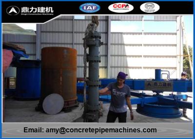 China Computer Control Vertical Concrete Pipe Machine High Speed Rotation for sale