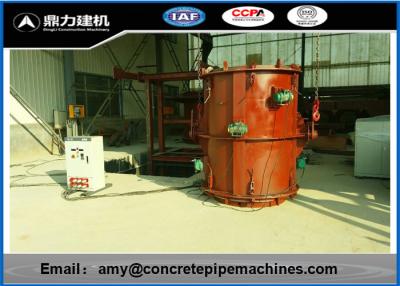 China High Reliability Precast Concrete Forms , Rcc Pipe Making Machine Faster Production for sale