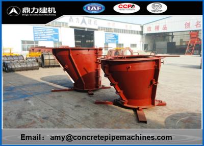 China Fast Concrete Pipe Moulds , Concrete Precast Forms For Drain Pipe for sale