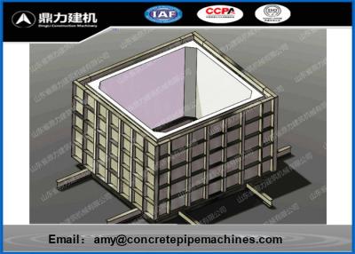 China Tubulação concreta da sargeta que faz a máquina, garantia de Monthes da sargeta de caixa 12 da drenagem à venda