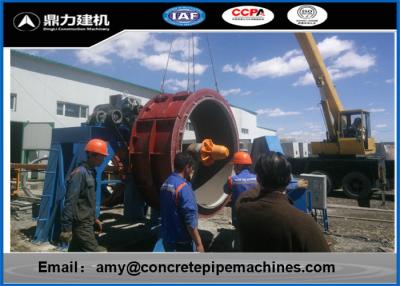 China Customized Diameter Hume Pipe Making Machine 6-10/Hour Production Capacity for sale