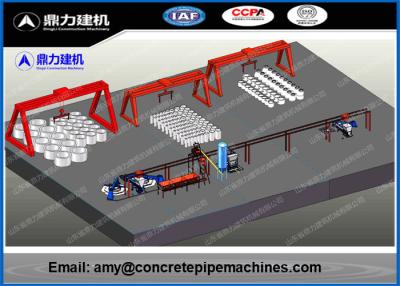 China 10 - 15Min/máquina carcaça concreta do PC, equipamento concreto da tubulação 12 meses de garantia à venda