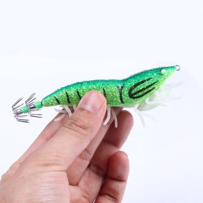 China 3.5# 12cm/22.4g ABS Plastic Saltwater Plastic Lure Seawater Jigging Lure Sea Fishing Lure Octopus Shrimp Cuttlefish Squid Lure for sale