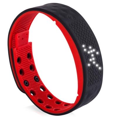 China Waterproof Silicone Memorial Wristbands Alarm Vibration Goal Smart Watch Android for sale