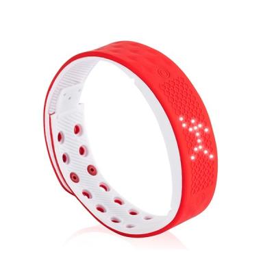 China Water Resistant Fitness Silicone Sports Bracelet Vibrating Alarm Smart Wristband With SDK for sale