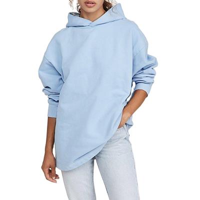 China Anti-wrinkle pullover fashion hooded sweatshirt for women for sale