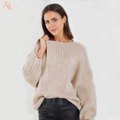 China Fashionable Comfortable Anti-wrinkle Knit Sweater Top for sale