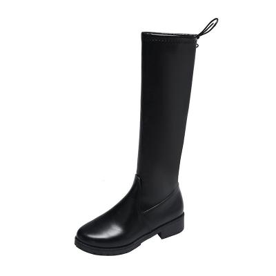 China Wholesale Hot Selling Anti-slippery Winter Boot Ladies Women's Flat Custom Made Winter Long Boots Big Size 43 for sale