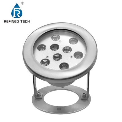 China Wasserdichte helle Unterwasserlampe rostfestes 12W 18W 25W LED zu verkaufen