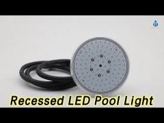 Small Recessed LED Pool Light 1.5 Inch IP68 Multi Color Underwater