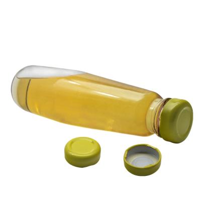 China Popular 260ml Beverage Glass Beverage Bottle / Tomato Salad Dressing Packing Bottle For Sale for sale