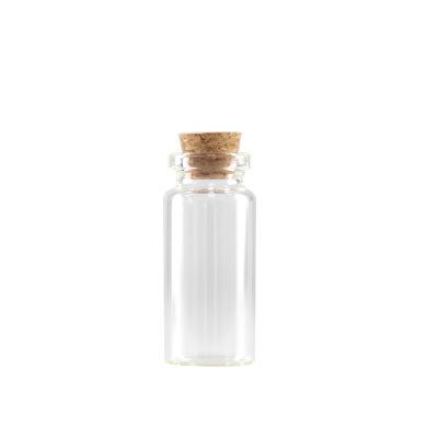 China Recyclable 50ml Round Wishing Bottle Pendulum Glass Bottle Mineral Wishing Bottle for sale