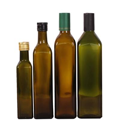 China Wholesale Antique Green 500ml Food Cooking Olive Oil Bottles Italy Price Of Olive Oil Bottle In Sri Lanka for sale