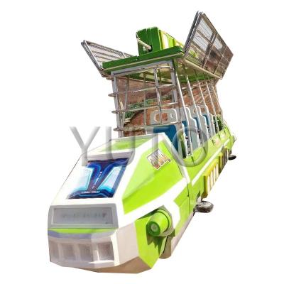 China Factory Price Amusement Park Sliding Airship|Outdoor Theme Park Kids Amusement Equipment For Sale L400*W360*H100cm for sale