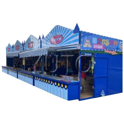 China High Quality PC Balloons Shooting Booth Game|Make Money Outdoor Carnival Booth Game For Amusement Park For Sale for sale