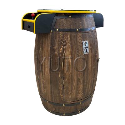 China 60|412 Games in 1 Wine Barrel Arcade Table|Customizable Wine Barrel Arcade Table W870*D630*H1050 for sale