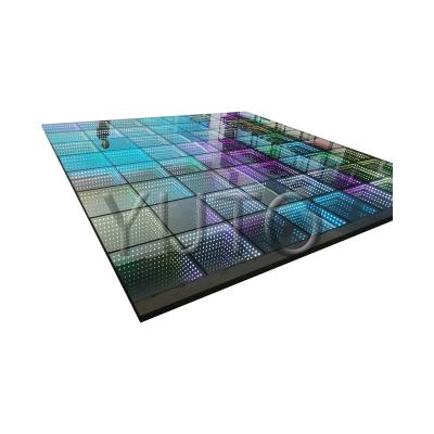 China PE Smd LED Panels Tile Dance Floor Indoor Outdoor Interactive Screen Display For Playing Game for sale