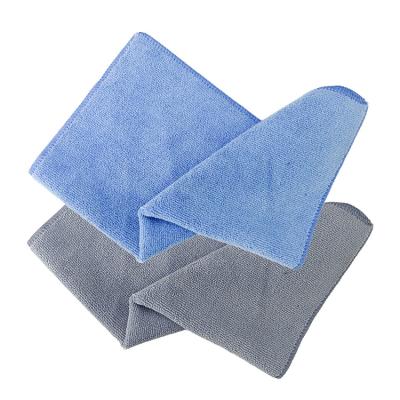 China Bulk Universal Promotion Quality Sustainable Microfiber Car Cleaning Cloth Towel Uses Industrial Cut Edge Absorbent for sale