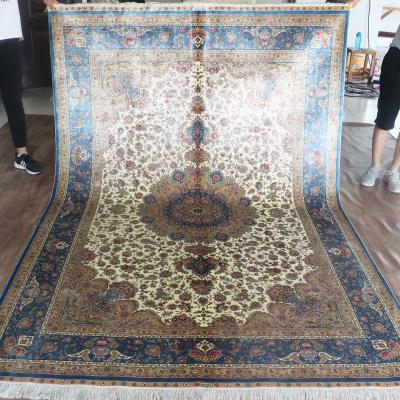 China Persian/Turkish Henan Bosi 6' x9 Color Living Room Carpet White Soft Hand Woven Sale Chinese Wall To Wall Carpet for sale