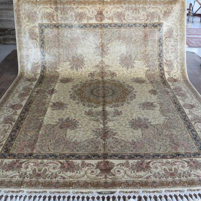 China Persian/Turkish Henan Bosi 9'x12'x12'x12' Microfiber Carpet Rug Handmade Pakistan Silk Rug For Living Room for sale