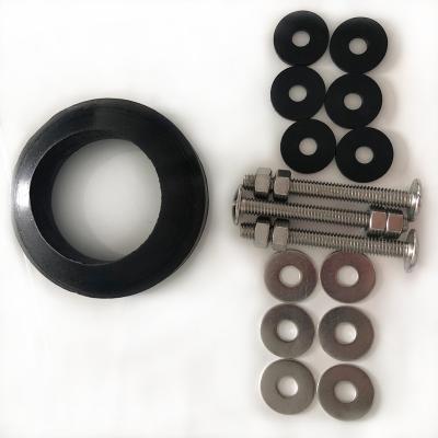 China HEX Toilet Tank Rolling Bolts And Mating Kit Plumbing Rubber Fixing Sealing Gasket for sale