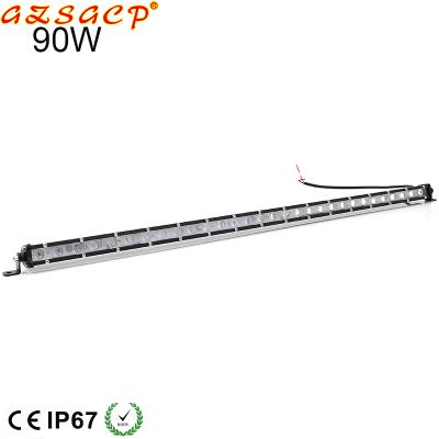 China PC Wholesale 12v 18W/54W/72W/90W/108W 126W 144w Super Thin Led Light Bar for sale