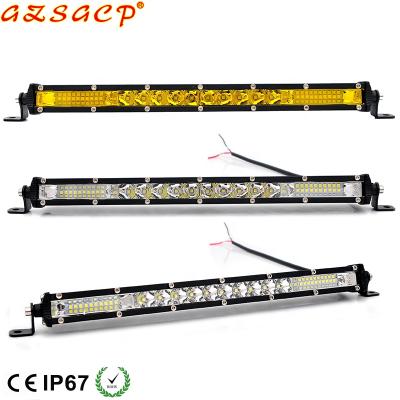 China Aluminum alloy home led spot light bar 15inch 30led led bar fog light led bar light cars for sale