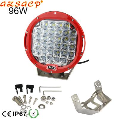 China Red Housing PC Work Light 12v 24v 9