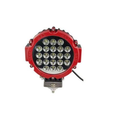 China Waterproof PC 24v 12v 63w high power led driving lights around 7 inch for off road for sale