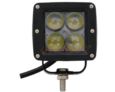 China PC Vehicle 4x4 IP67 Spot 24v 12v 4inch 4d 20w Led Truck Work Light For Tractor for sale