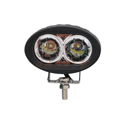 China Super bright PC 12v 3inch 20w car led work light oval with good quality for sale