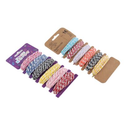 China Wholesale Custom High Quality Convenient Natural Yarn Paper Ropes Raffia Twist Twine Gift Wrapping for sale