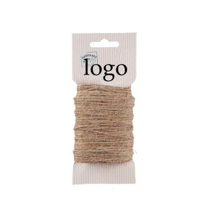 China 10m Burlap Twine Convenient Handmade Twisted Natural Jute Twist DIY Craft Jute Rope for sale