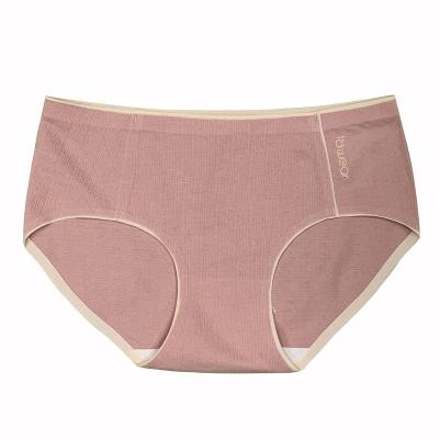 China New Style Breathable Lady Panty Sustainable Breathable Quicky Dry Briefs Cotton Women Underwear for sale