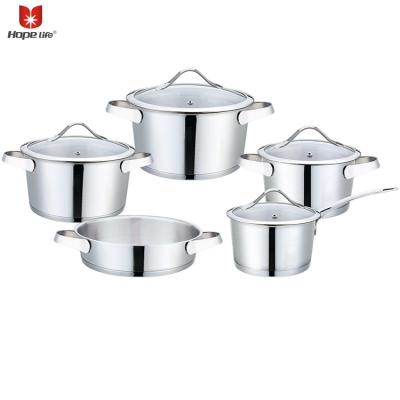 China Dim Sum Steam Pot Non Stick Viable Concial Cookware Set Shape Stainless Steel for sale