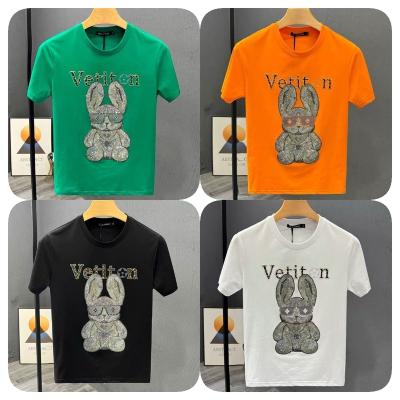 China QUICK DRY Customized Fashion 100% Cotton Pattern T-shirt Printing Customized Brand Men's T Shirt for sale