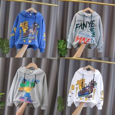 China Top of the trend boy foreign trade Korean round cartoon, European and American round neck children's sweater for sale