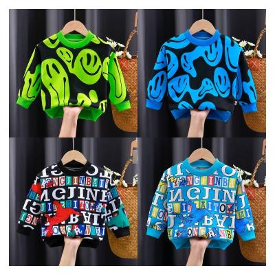 China Anti-wrinkle 2023 new autumn/winter new children's sweater foreign trade edition Korean children's sweater hooded sweater coat for sale