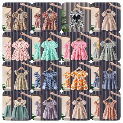 China Summer hot sale girls' princess breathable dress in Korean children's foreign trade children's dress chiffon version dress for sale