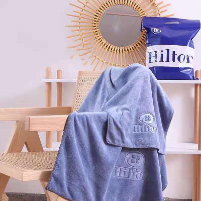 China 100% Antimicrobial Microfiber Bath Towel Set Hilton Towel Set Home Hotel Use for sale