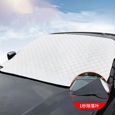 China Hot Selling Universal Car Waterproo Car Front Windshield Waterproof Cover Sunshade Foldable Snowmaking for sale