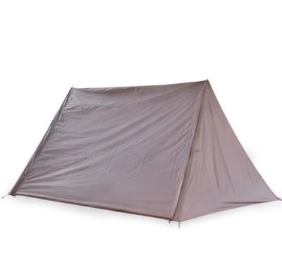 China Straight Tying Type Large Space Popular Shelter Tent For 3-4 Person 2 Layers Thickened Multifunctional Tent for sale