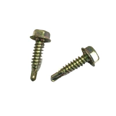 China HEX Hex Washer Head Covering Screw Self Drilling Screw Din7504 Thread for sale