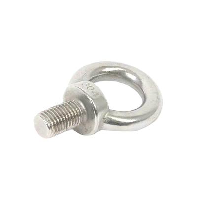 China Automotive Industry DIN580 304 Stainless Steel Lifting Eye Bolts for sale