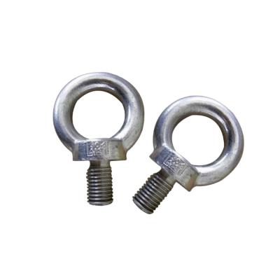 China Construction Industry Stainless Steel M4-M22 Mechanical DIN580 Anchors With Hole Bolt Collar Threaded Shank Eye Lifting Eye Bolts for sale